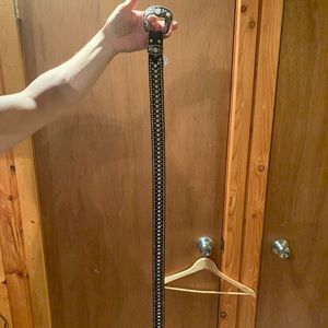 Never worn Women’s Black Embellished Belt